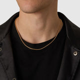 Round Box Chain (Gold) 3mm