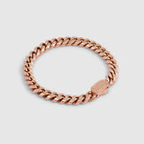 Cuban Bracelet (Rose Gold) 4mm