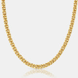 Half Iced Cuban (Gold) 6mm