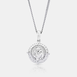 Iced St Christopher (Silver)