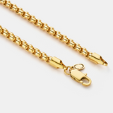 Round Box Chain (Gold) 5mm