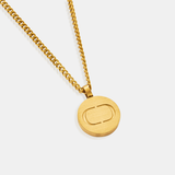 Round Totem Pendant (Gold)