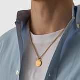 Round Totem Pendant (Gold)