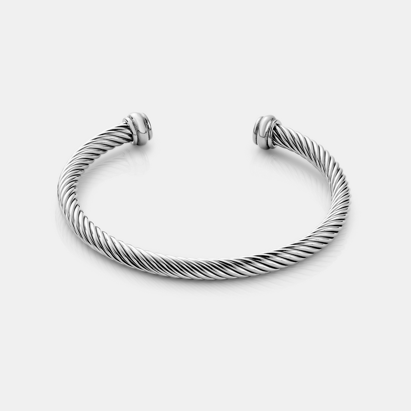 Rope Cuff (Silver)