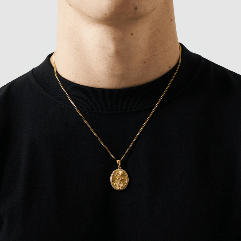 Iced St Michael (Gold)