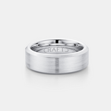 Bevelled Ring (Silver) 8mm | Sterling Silver