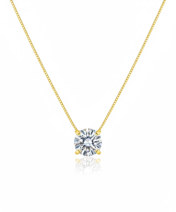 18k Gold Plated Point of Light Necklace'