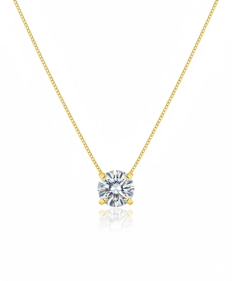 18k Gold Plated Point of Light Necklace'