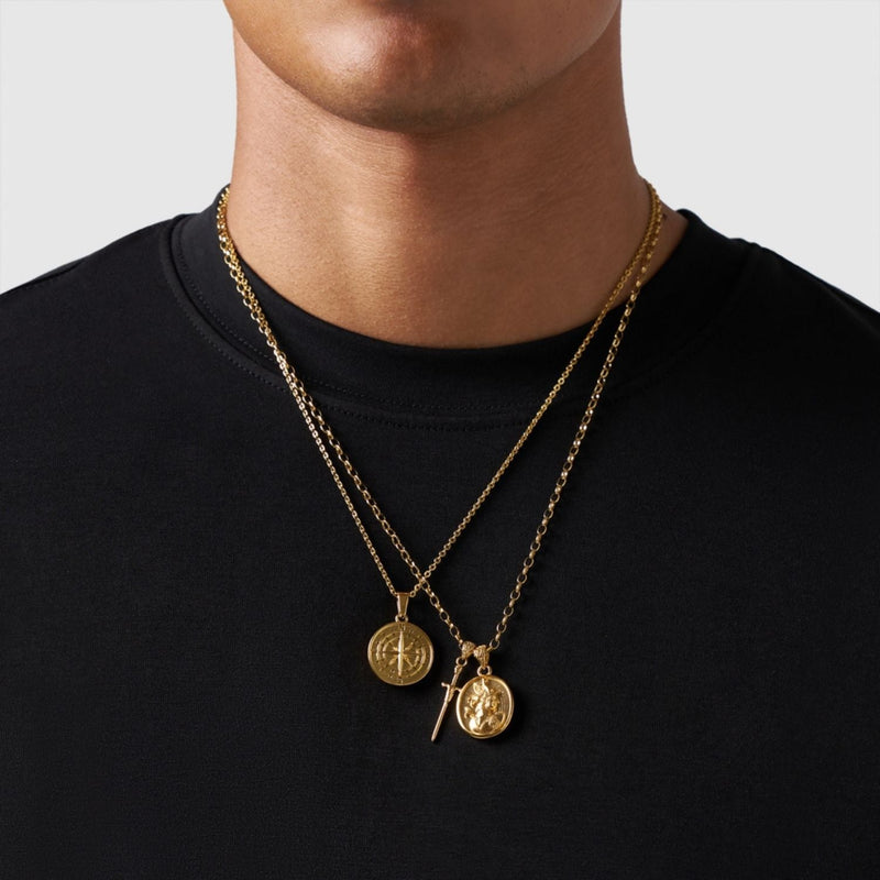 Make A Pendant Set (Gold)