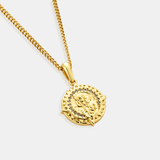 Iced St Christopher (Gold)