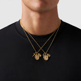 Make A Pendant Set (Gold)