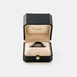 Rounded Ring (Black) 7mm | Tungsten