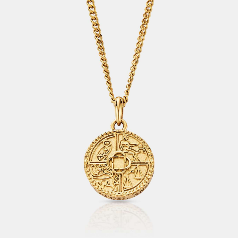 Virtues Pendant (Gold)